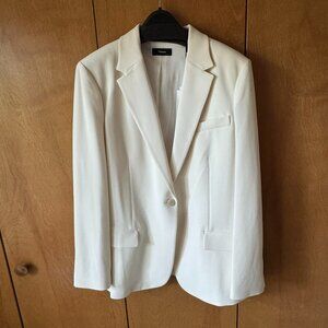 Theory Staple Blazer Color: Rice Size 14